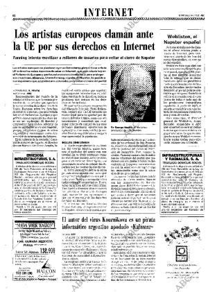 ABC MADRID 14-02-2001 página 82