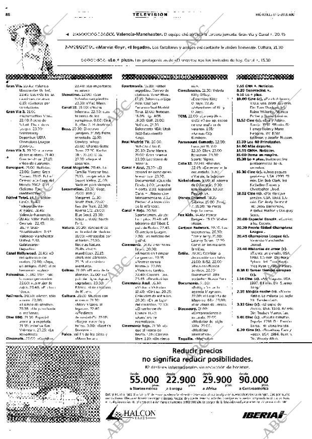 ABC MADRID 14-02-2001 página 86