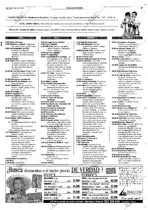 ABC MADRID 14-02-2001 página 87