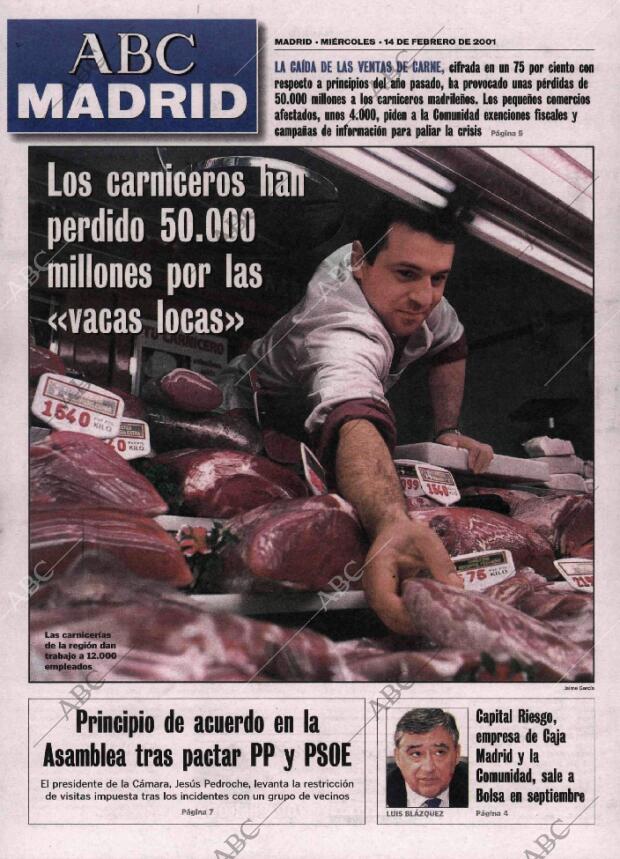 ABC MADRID 14-02-2001 página 89