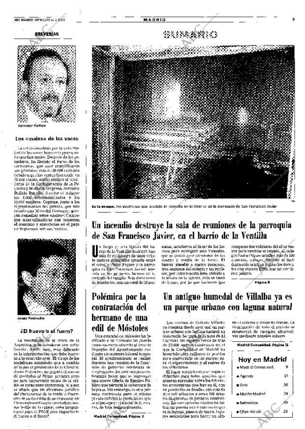 ABC MADRID 14-02-2001 página 91