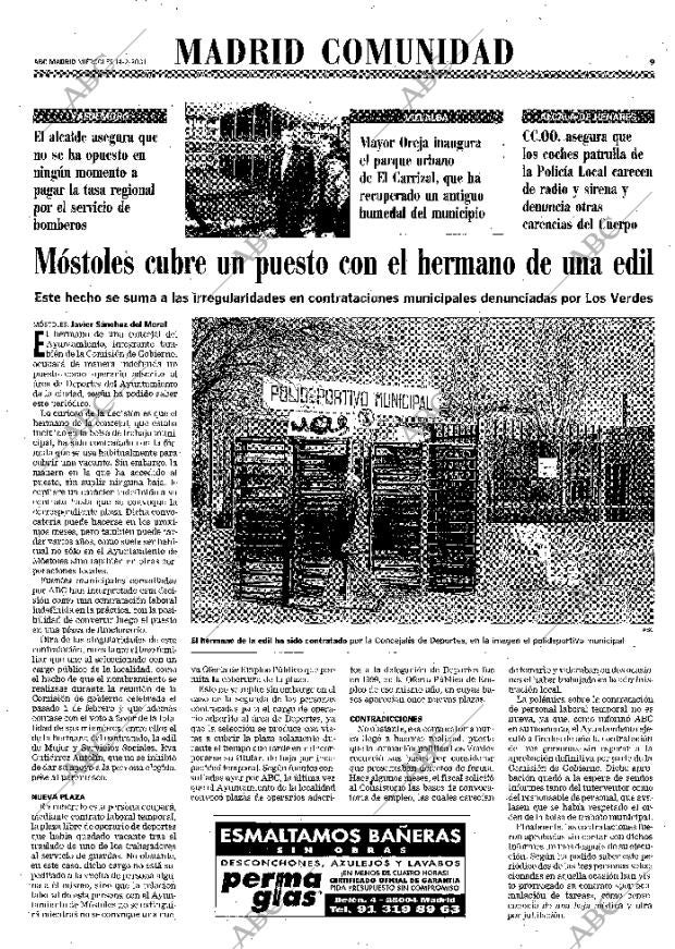ABC MADRID 14-02-2001 página 97