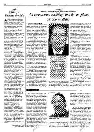 ABC SEVILLA 15-02-2001 página 38
