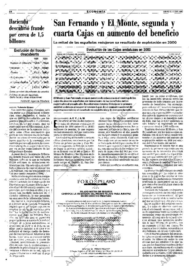ABC SEVILLA 15-02-2001 página 64