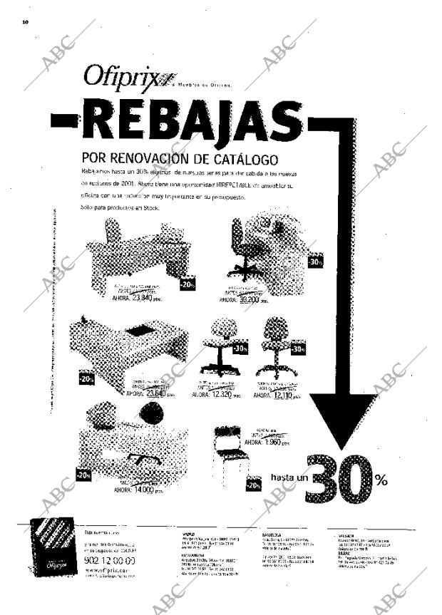 ABC MADRID 18-02-2001 página 10