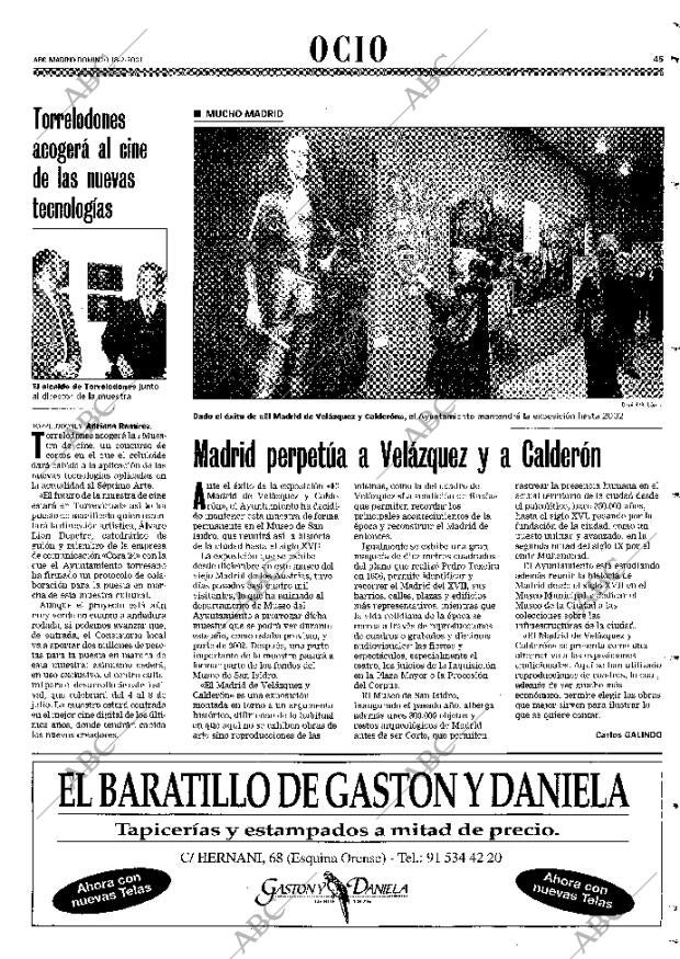 ABC MADRID 18-02-2001 página 133