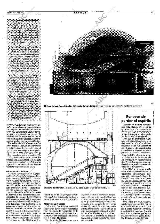 ABC SEVILLA 23-02-2001 página 41