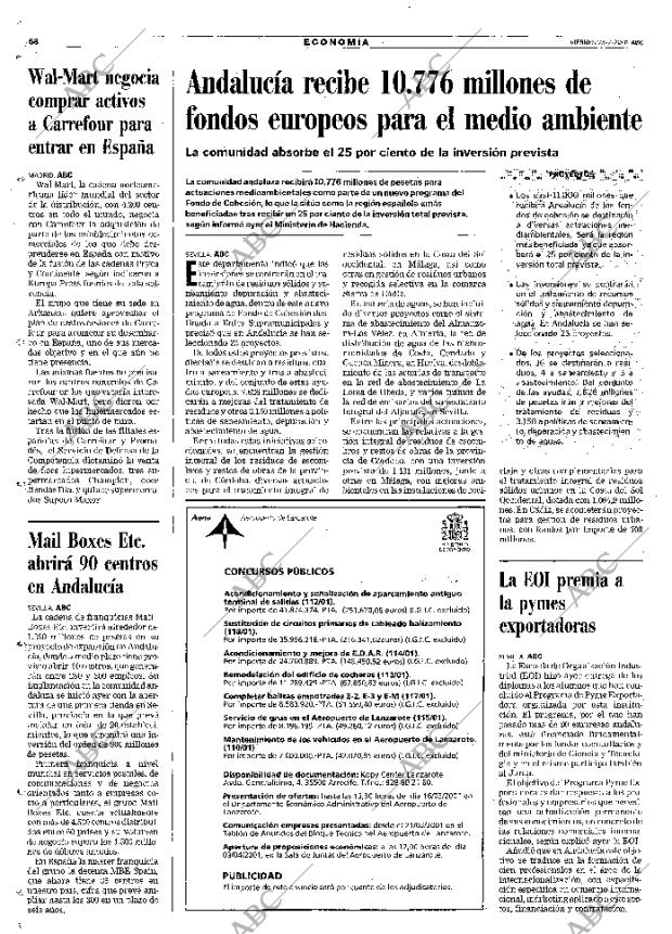 ABC SEVILLA 23-02-2001 página 68