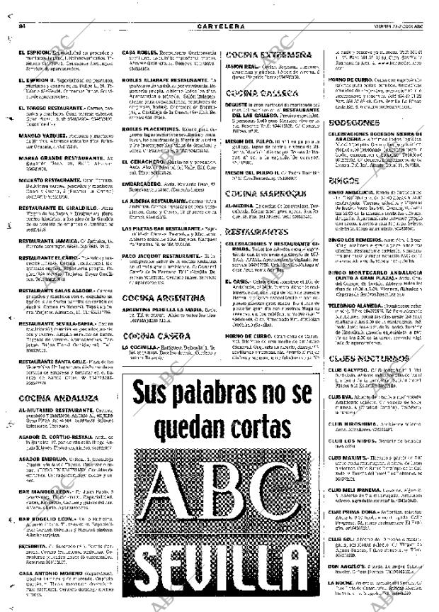 ABC SEVILLA 23-02-2001 página 84