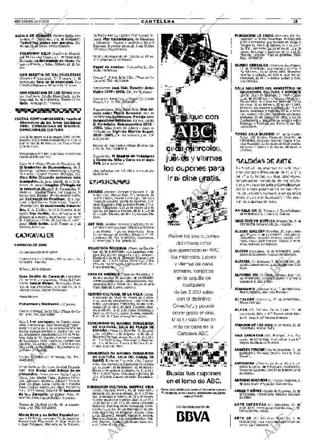 ABC MADRID 24-02-2001 página 103