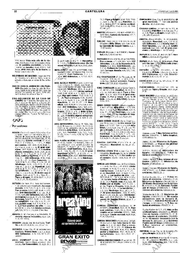 ABC MADRID 24-02-2001 página 106