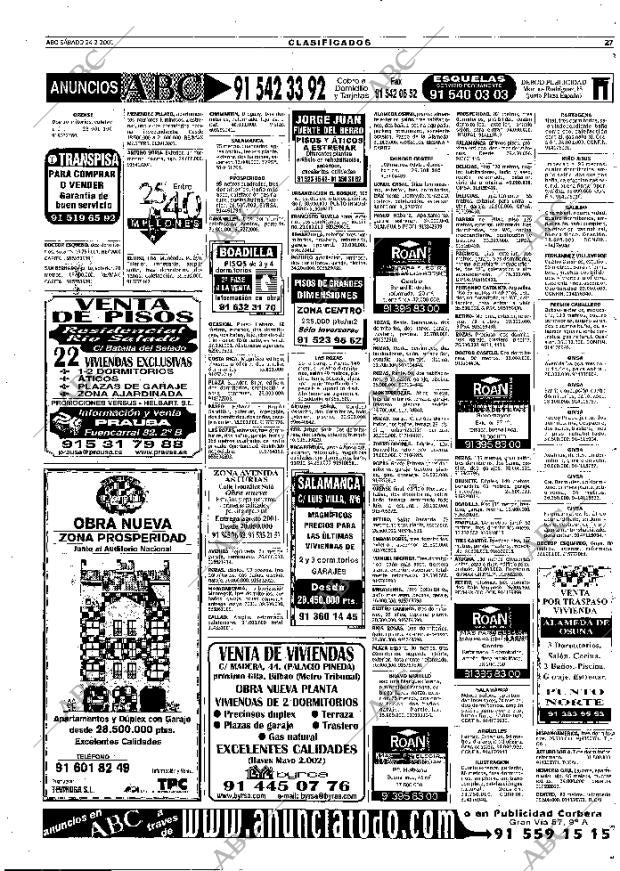 ABC MADRID 24-02-2001 página 111