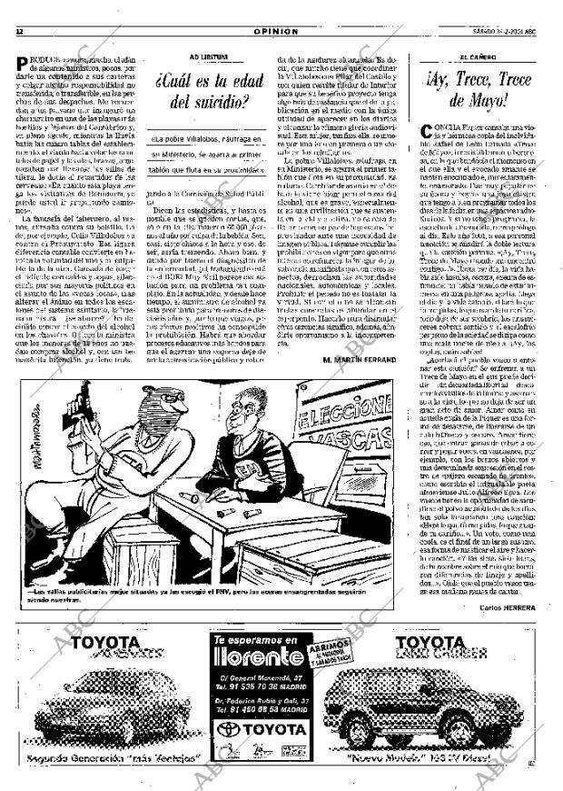 ABC MADRID 24-02-2001 página 12