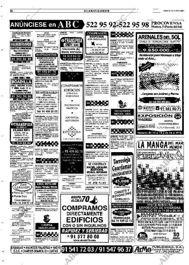 ABC MADRID 24-02-2001 página 120