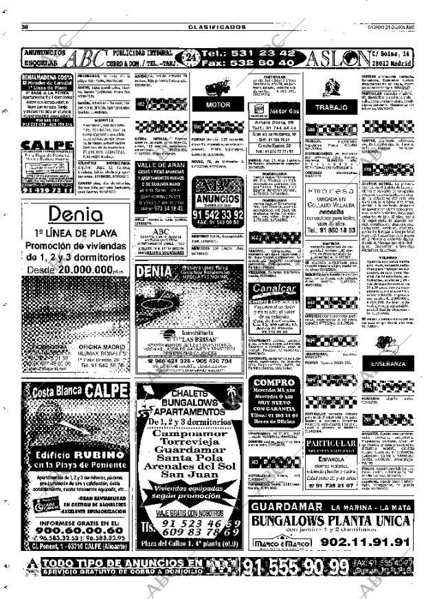 ABC MADRID 24-02-2001 página 122