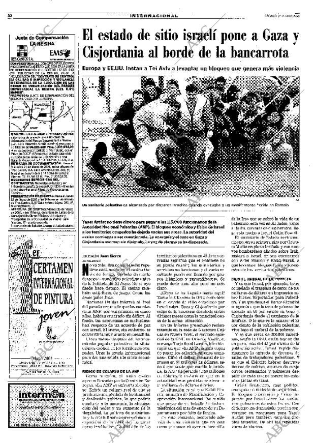 ABC MADRID 24-02-2001 página 32