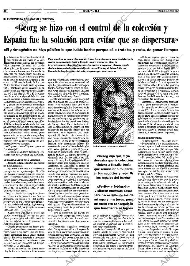 ABC MADRID 24-02-2001 página 42