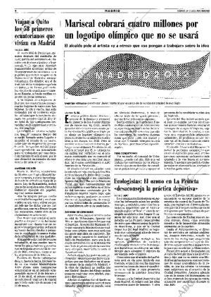 ABC MADRID 24-02-2001 página 88
