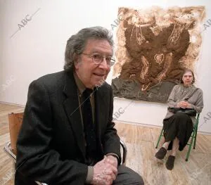 Exposicion de Antoni Tapies en la Galeria soledad Lorenzo