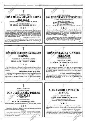 ABC MADRID 27-02-2001 página 70
