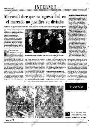 ABC MADRID 27-02-2001 página 77