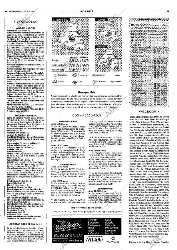 ABC MADRID 28-02-2001 página 101