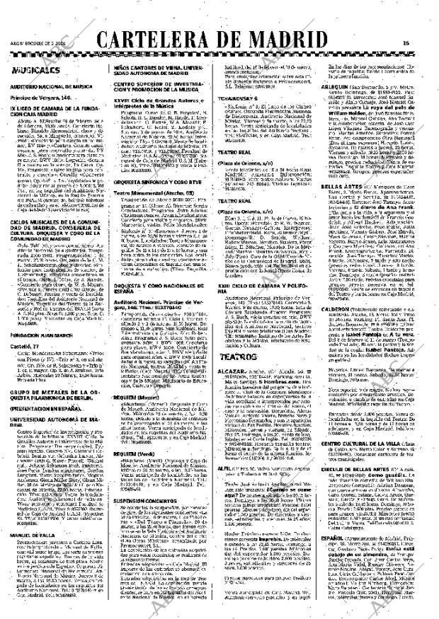 ABC MADRID 28-02-2001 página 103