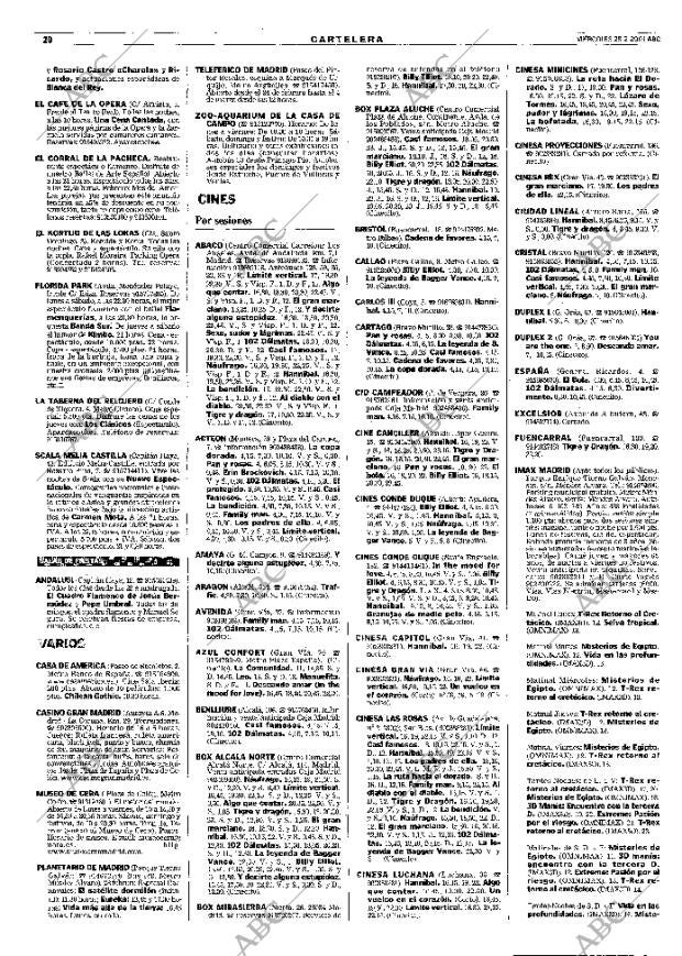 ABC MADRID 28-02-2001 página 108