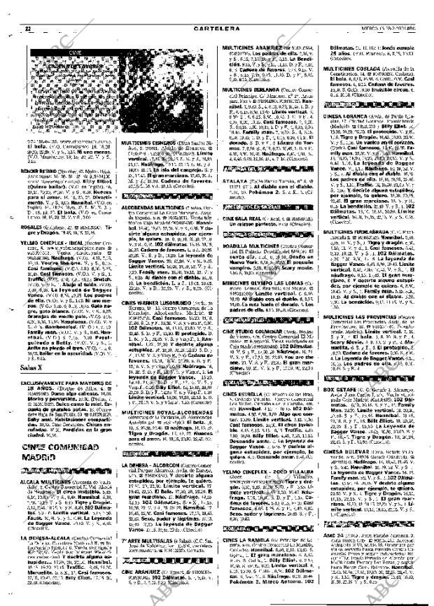 ABC MADRID 28-02-2001 página 110