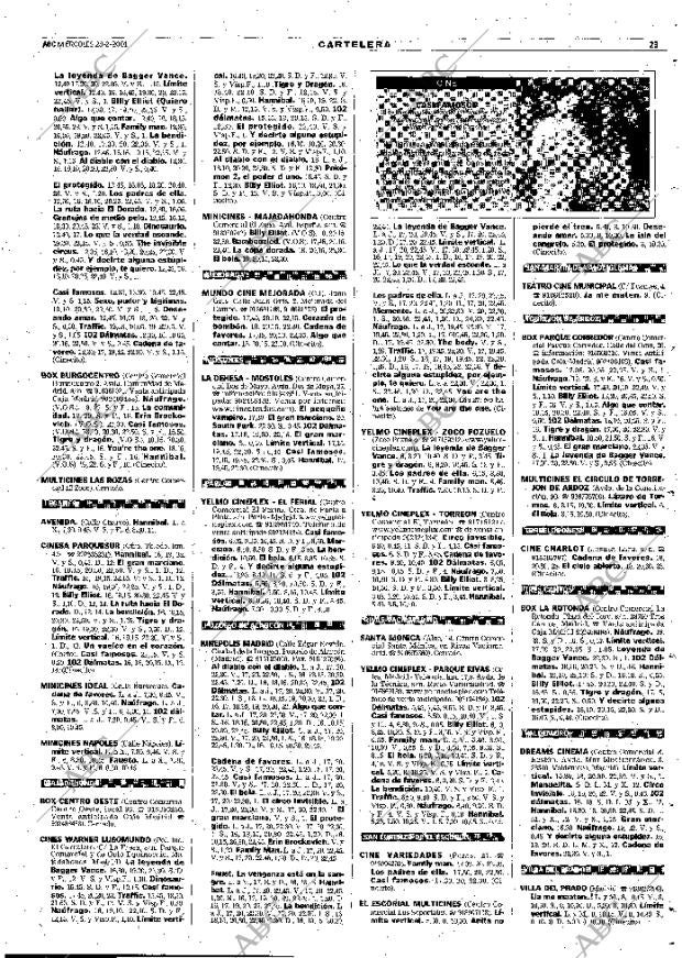 ABC MADRID 28-02-2001 página 111