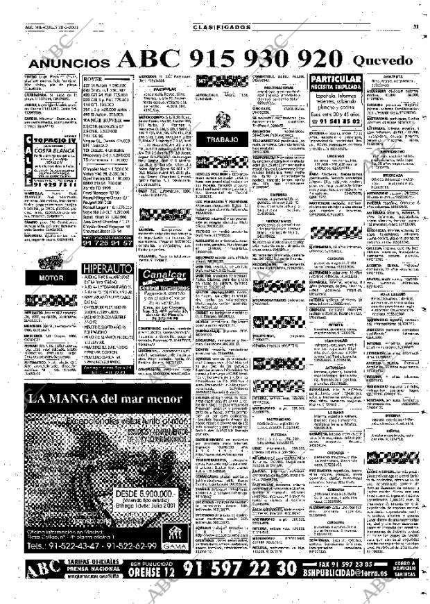 ABC MADRID 28-02-2001 página 119