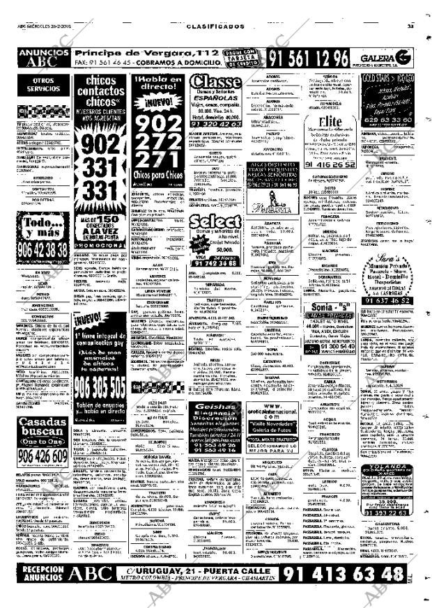 ABC MADRID 28-02-2001 página 121