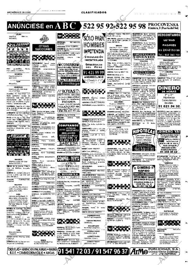 ABC MADRID 28-02-2001 página 123