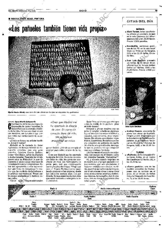 ABC MADRID 28-02-2001 página 127