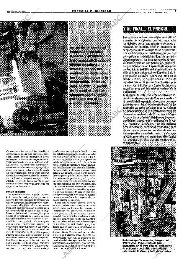 ABC MADRID 28-02-2001 página 133