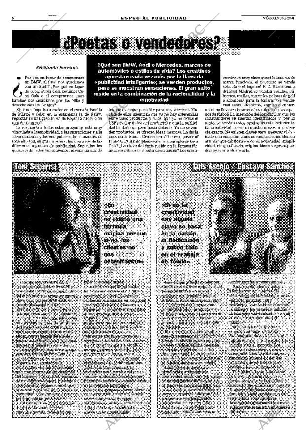 ABC MADRID 28-02-2001 página 134