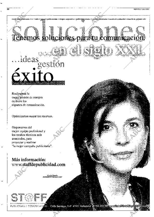 ABC MADRID 28-02-2001 página 150