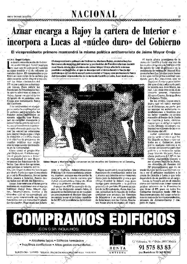 ABC MADRID 28-02-2001 página 17