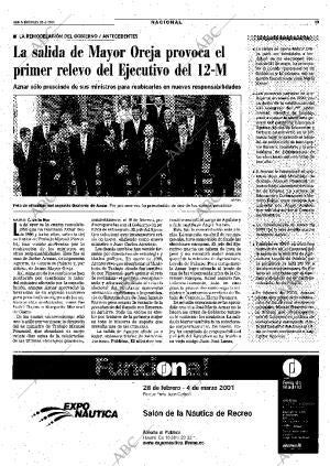 ABC MADRID 28-02-2001 página 19