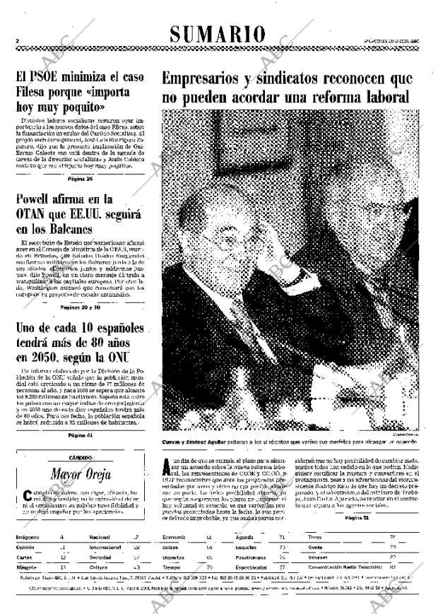 ABC MADRID 28-02-2001 página 2