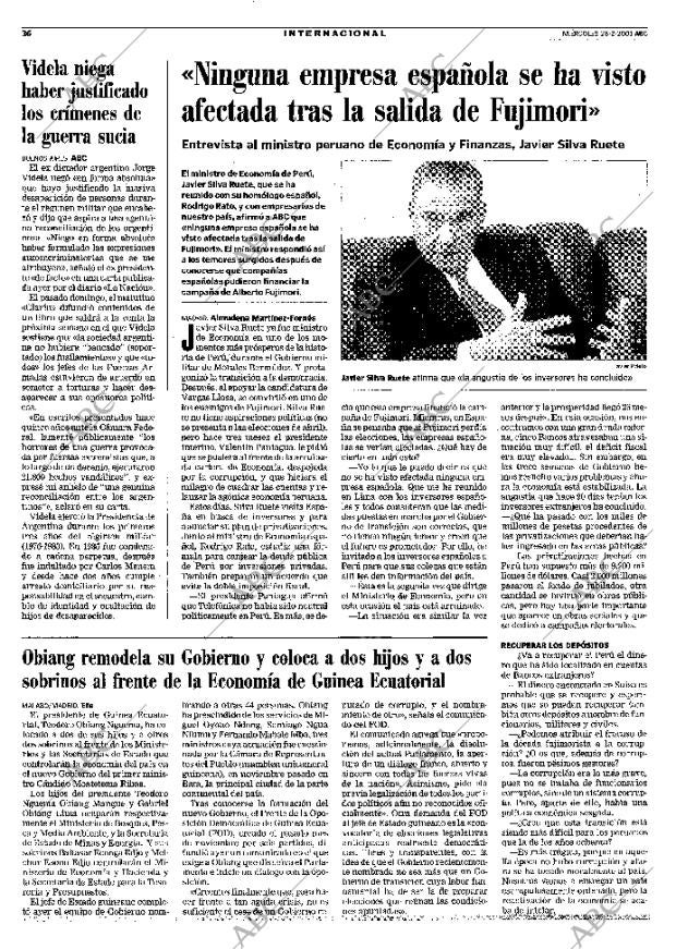 ABC MADRID 28-02-2001 página 36