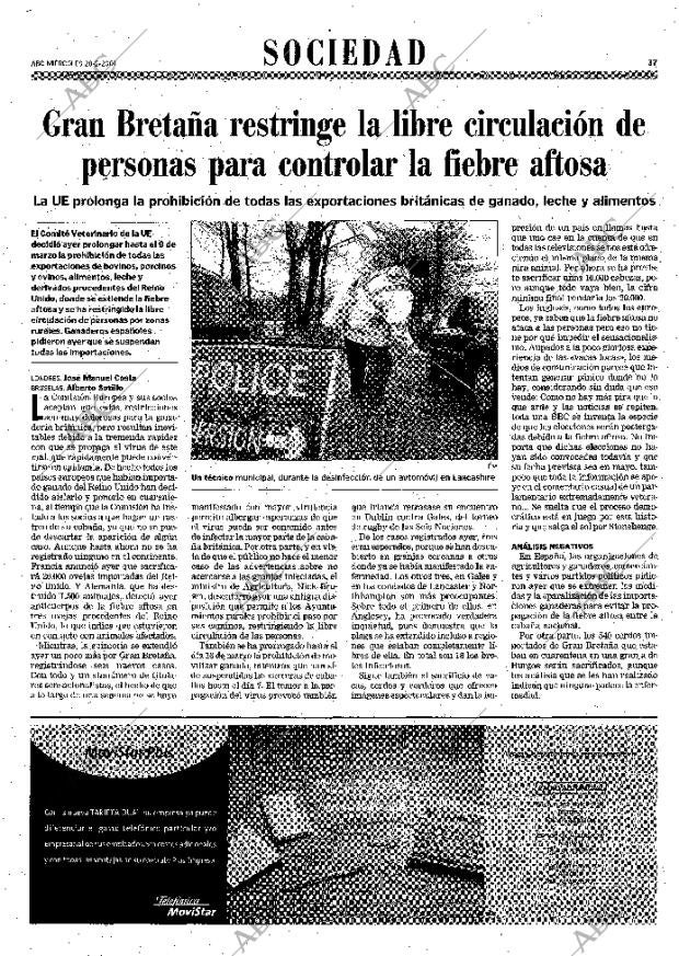 ABC MADRID 28-02-2001 página 37