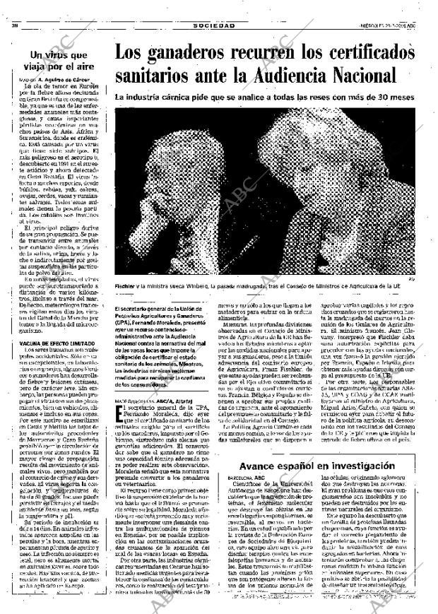 ABC MADRID 28-02-2001 página 38