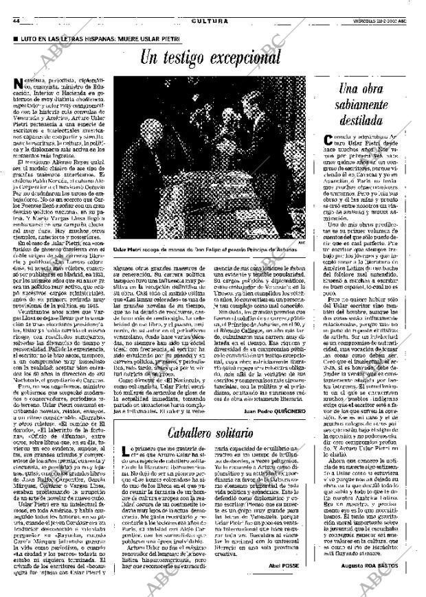 ABC MADRID 28-02-2001 página 44