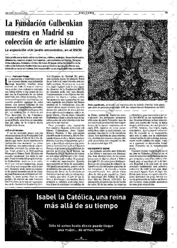 ABC MADRID 28-02-2001 página 49