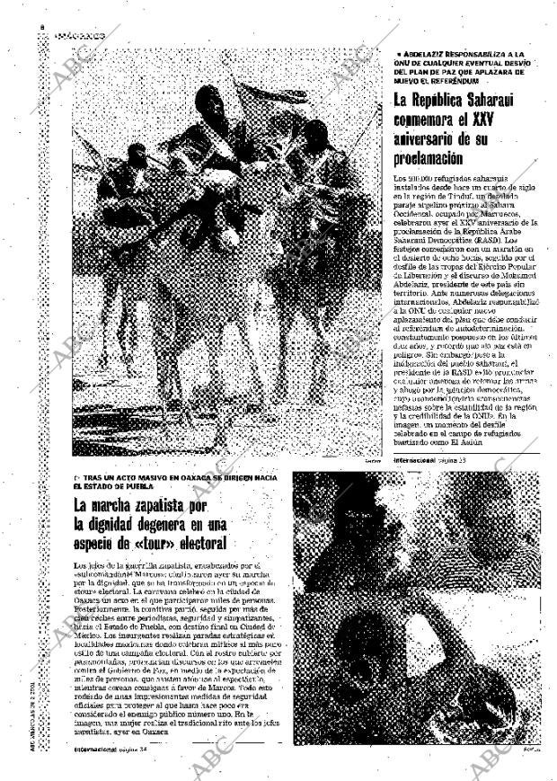 ABC MADRID 28-02-2001 página 8