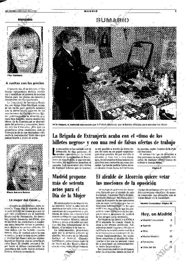 ABC MADRID 28-02-2001 página 91