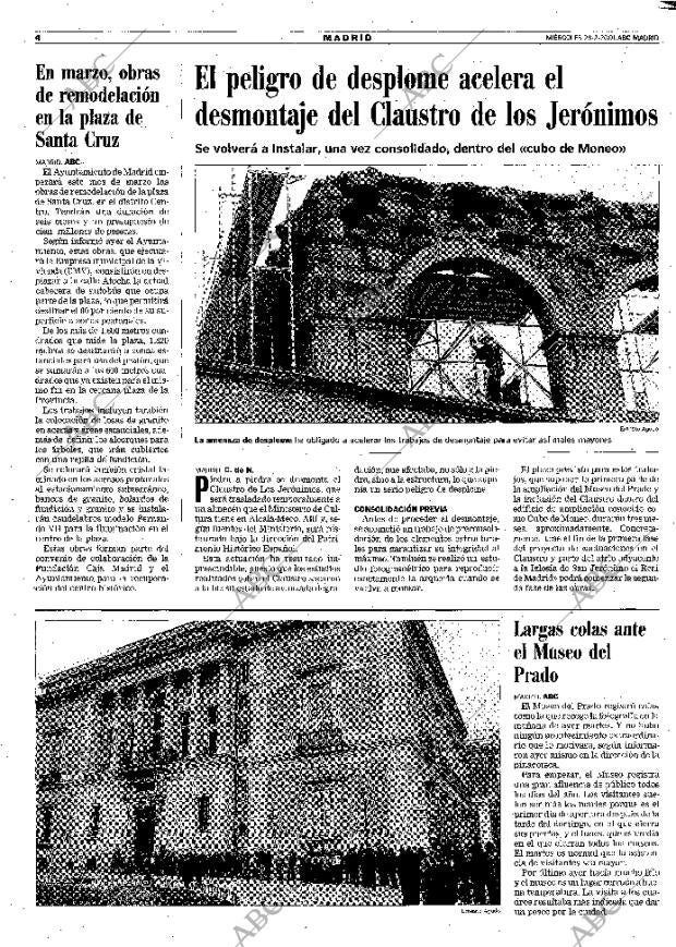 ABC MADRID 28-02-2001 página 92