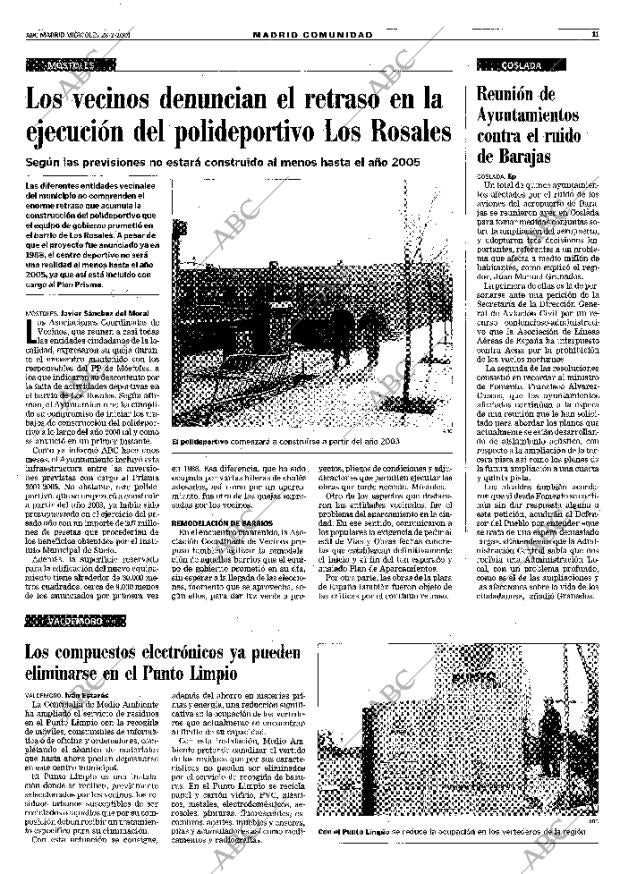 ABC MADRID 28-02-2001 página 99