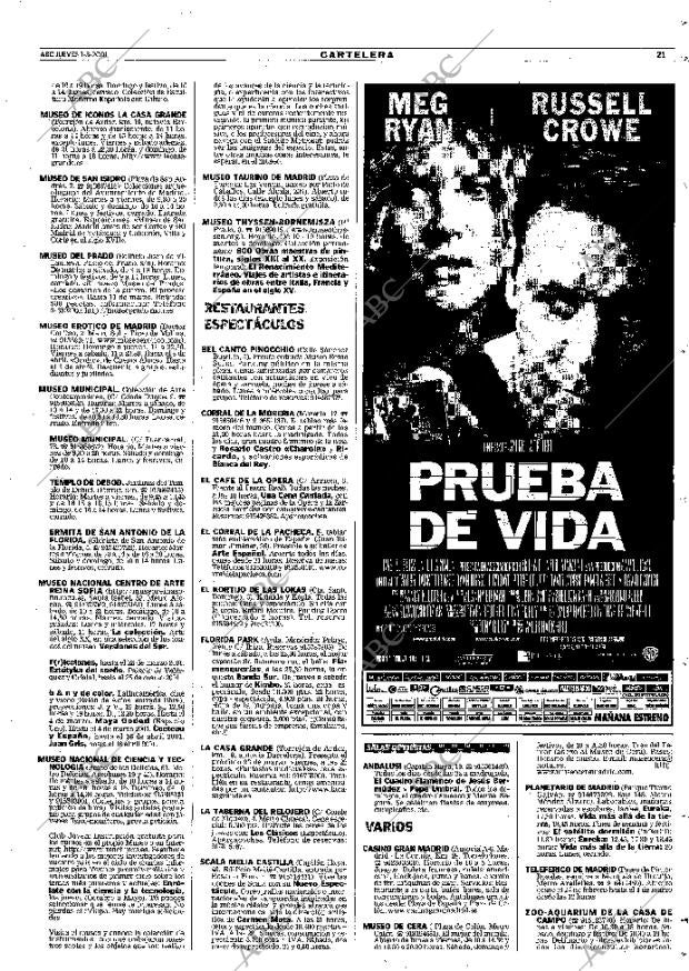 ABC MADRID 01-03-2001 página 109